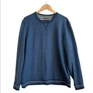 Ted Baker London Men’s crew neck blue casual sweater size 5 (XL)
